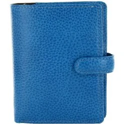 Filofax Finsbury Mini Leather Organiser Vista Blue