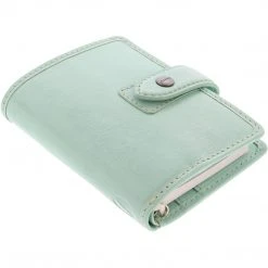 Filofax Malden Mini Leather Organiser Duck Egg