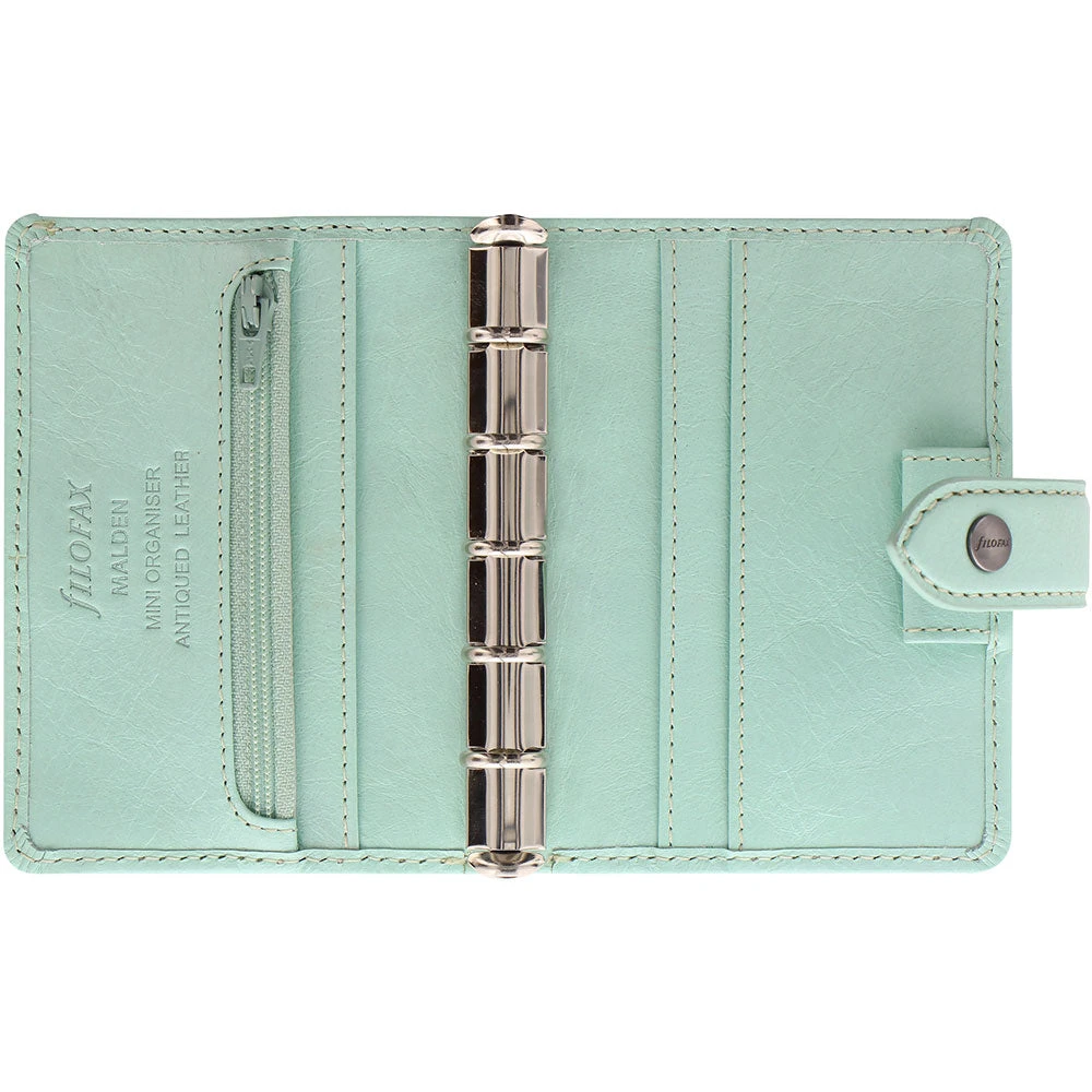 Filofax Malden Pocket Organiser Duck Egg 5 Filofax Malden Pocket Organiser Duck Egg