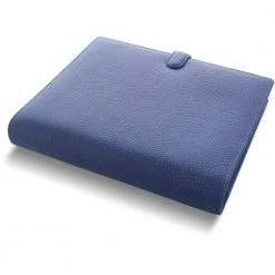 Filofax Finsbury A5 Leather Organiser Vista Blue