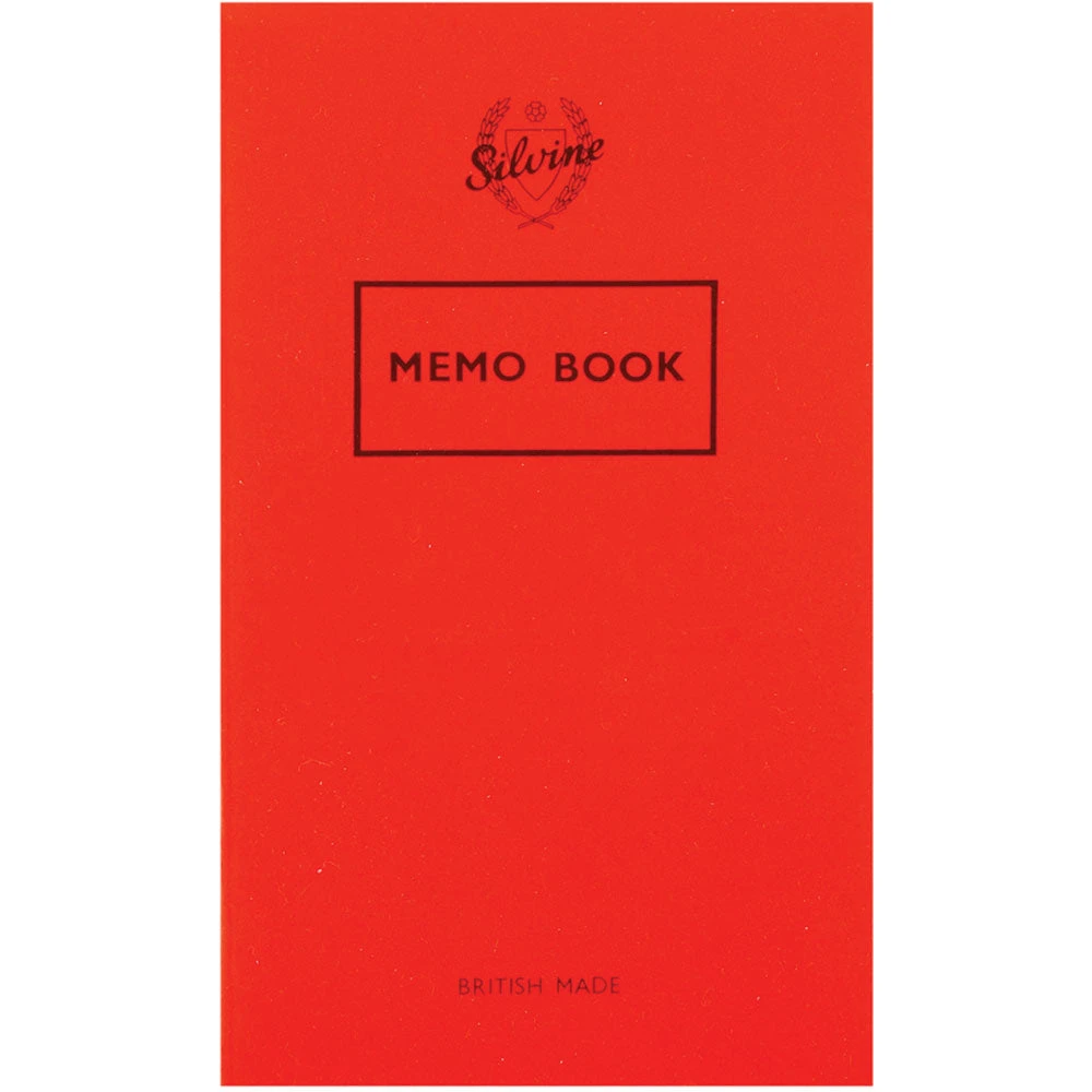 Books, Pads & Albums Silvine Memo Book 159x95mm 36 Leaf 3 Books, Pads & Albums Silvine Memo Book 159x95mm 36 Leaf