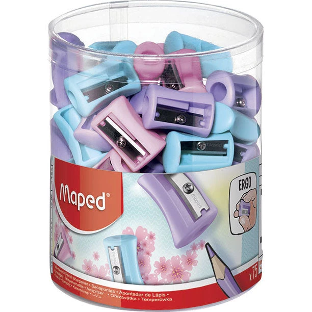 Maped Pastel Vivo 1 Hole Pencil Sharpener 3 Maped Pastel Vivo 1 Hole Pencil Sharpener