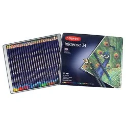 Derwent Inktense Tin Of 24 Pencils