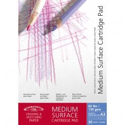 Winsor & Newton Medium Surface Cartridge Pad 130gm Paper
