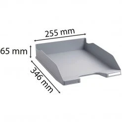 Exacompta Office Letter Tray Combo Midi - Stone