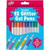 Student Stationery GALT 12 Glitter Gel Pens