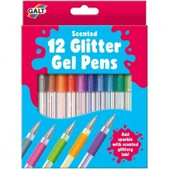 Student Stationery GALT 12 Glitter Gel Pens