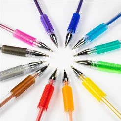 Student Stationery GALT 12 Glitter Gel Pens