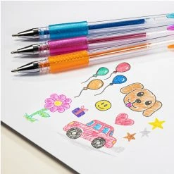 Student Stationery GALT 12 Glitter Gel Pens