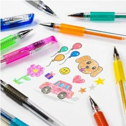 Student Stationery GALT 12 Glitter Gel Pens