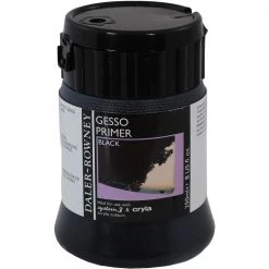 Daler Rowney Paint And Colour Black Gesso Primer 250ml