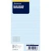Filofax Personal Blue Ruled Notepaper Filofax Refills