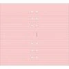 Filofax Personal Pink Ruled Notepaper Filofax Refills