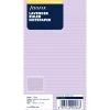 Filofax Personal Lavender Ruled Notepaper