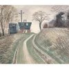 Canns Down Press Eric Ravilious - Caravans Greetings Cards