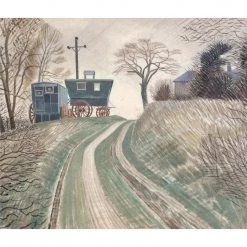 Canns Down Press Eric Ravilious - Caravans Greetings Cards