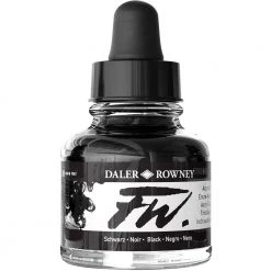 Daler Rowney FW Ink 29.5ml Black (India)
