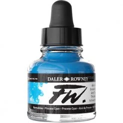 Daler Rowney FW Ink 29.5ml Process Cyan