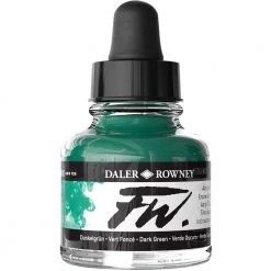 Daler Rowney FW Ink 29.5ml Dark Green