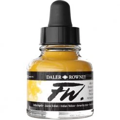 Daler Rowney FW Ink 29.5ml Indian Yellow