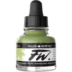 Daler Rowney FW Ink 29.5ml Shimmering Green