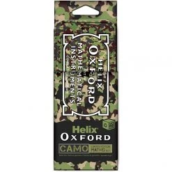Helix Oxford Camo Maths Set Green Student Stationery