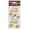 Stickers And Peeloffs Artoz Art-work 3d Sticker Football/goal