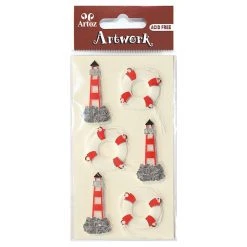 Artoz Art-work 3d Sticker Lighthouse