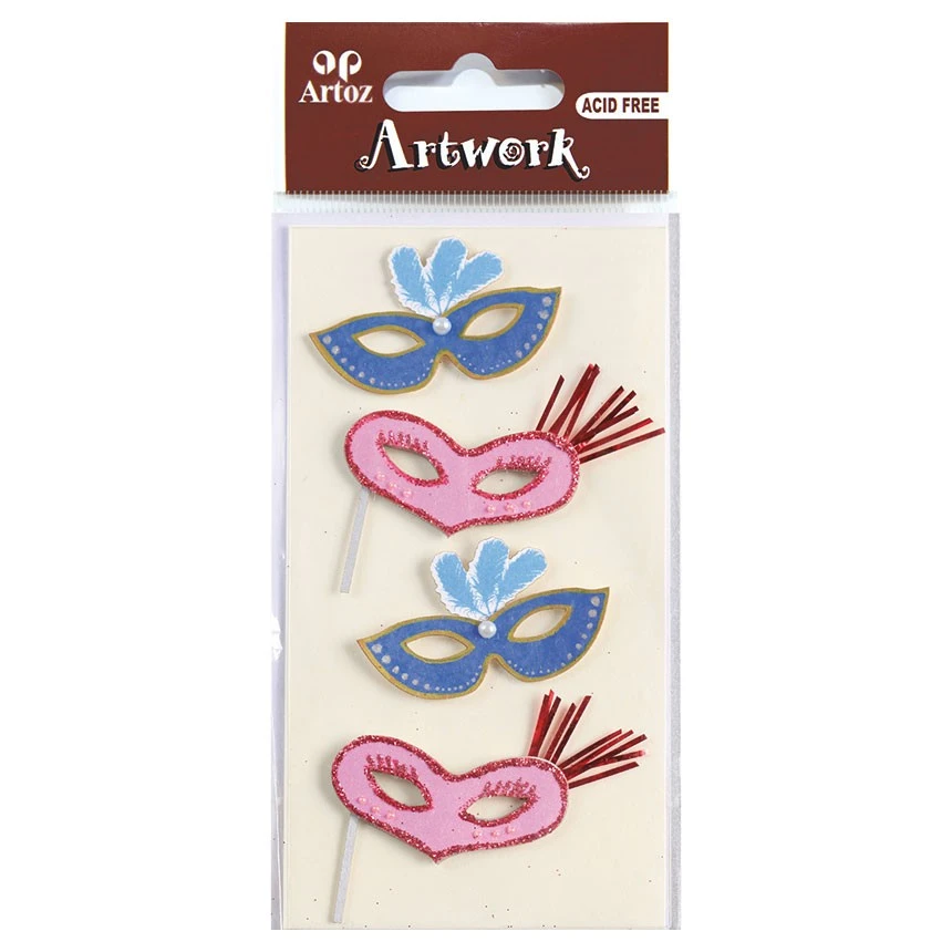 Artoz Art-work 3d Sticker Mask 3 Artoz Art-work 3d Sticker Mask