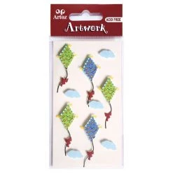 Artoz Art-work 3d Sticker Kite Stickers And Peeloffs