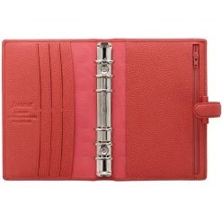 Filofax Finsbury Coral Personal Organiser