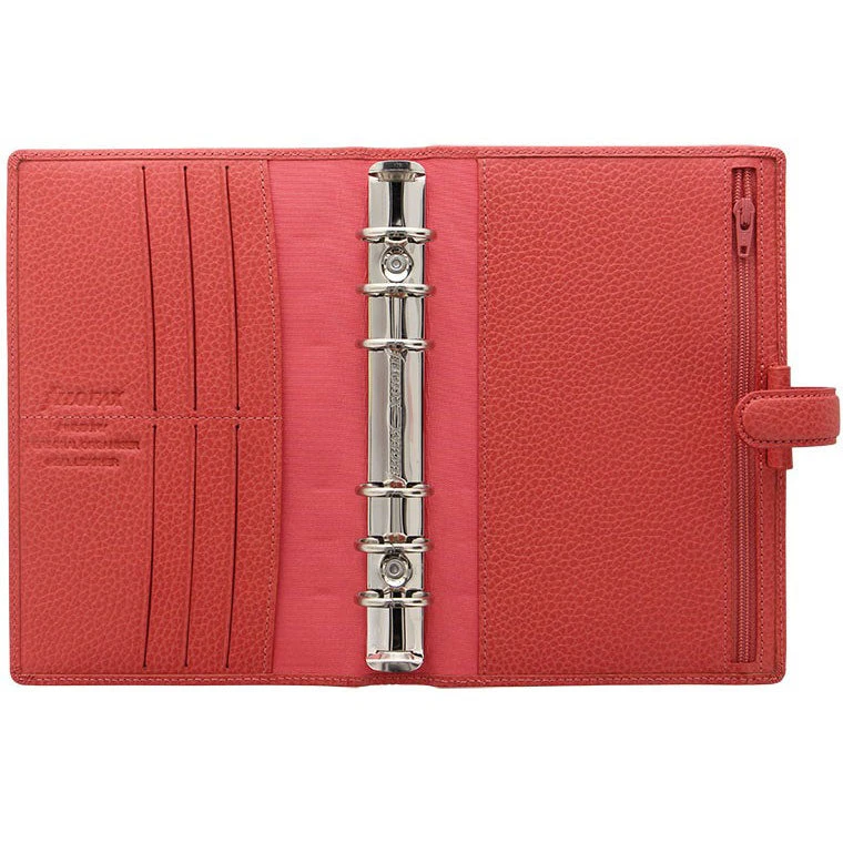 Filofax Finsbury Coral Personal Organiser 4 Filofax Finsbury Coral Personal Organiser