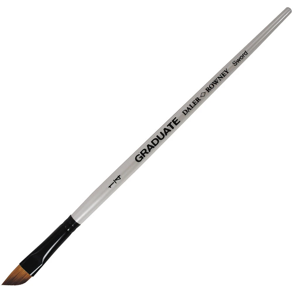 Daler Rowney Artists Brushes Graduate Sword 1/4 3 Daler Rowney Artists Brushes Graduate Sword 1/4