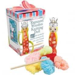 House Of Marbles Art Gifts Wooden Knitting Doll