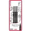 Uni-Ball PIN Set Of 3 Sketch Selection Drawing & Colouring