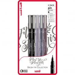 Drawing & Colouring Uni-Ball PIN Set Of 5 Flow And Flourish