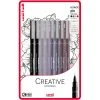 Uni-Ball PIN Set Of 8 Creative Strokes Drawing & Colouring