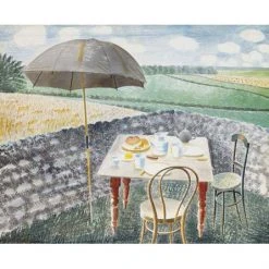Canns Down Press Greetings Cards Eric Ravilious - Tea At Furlongs