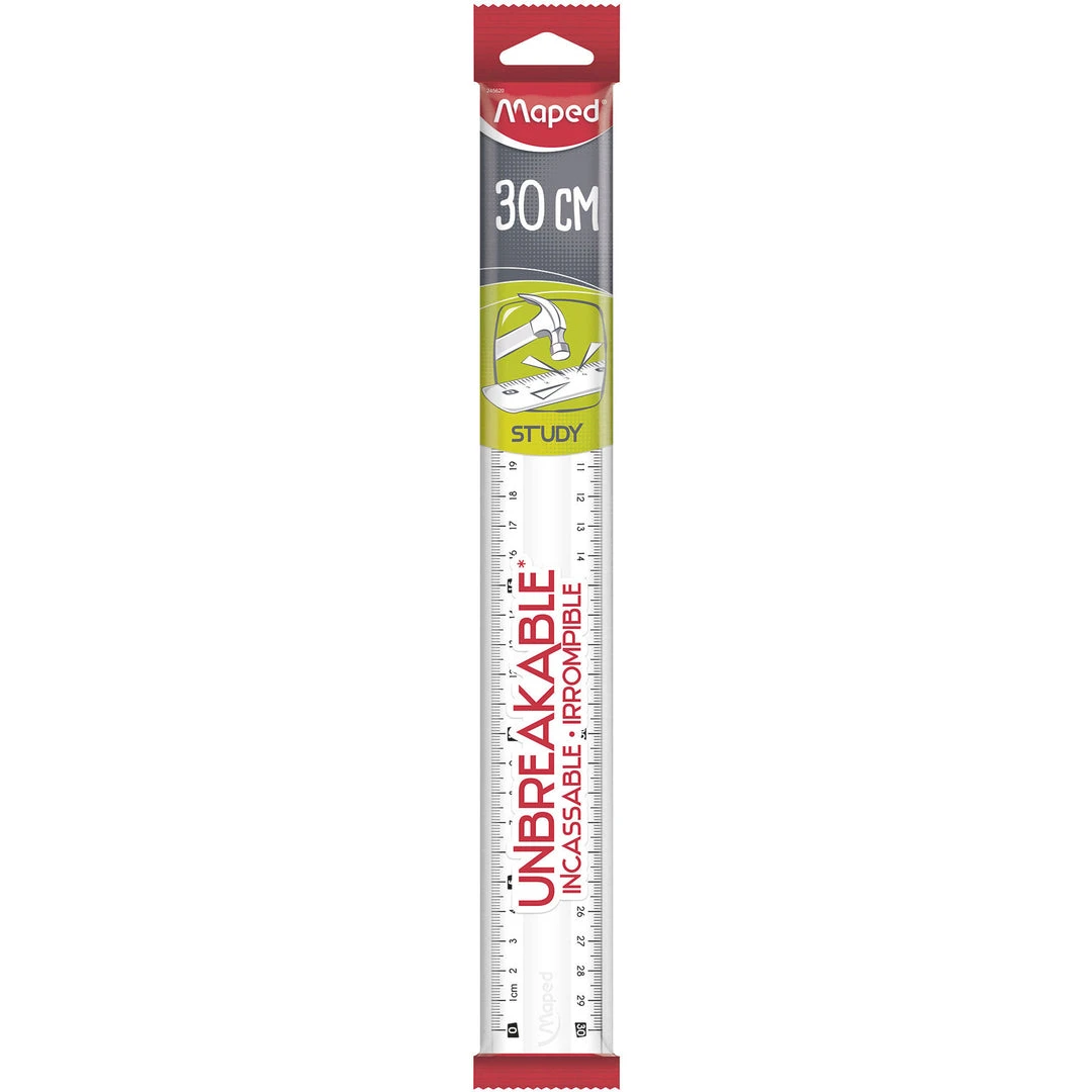 Student Stationery Maped Unbreakable 30cm Ruler 3 Student Stationery Maped Unbreakable 30cm Ruler