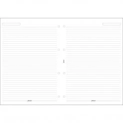 Filofax Filofax Refills A4 White Ruled Notepaper