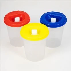 GALT 3 Non-Spill Pots Childrens Colouring Pens And Pencils