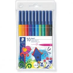 Staedtler Noris Colouring Felt Tip Pens Wallet 10