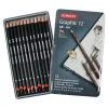Derwent Graphic Pencils Medium (12) Tin
