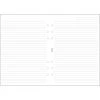 Filofax A5 White Ruled Notepaper