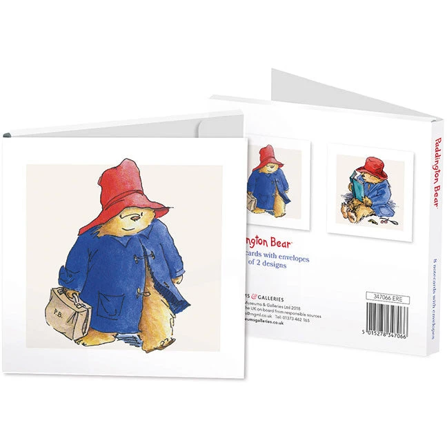 Museums & Galleries Paddington Bear Note Cards 3 Museums & Galleries Paddington Bear Note Cards