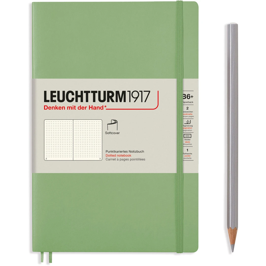 Leuchtturm Softcover Paperback Notebook B6 25 Leuchtturm Softcover Paperback Notebook B6