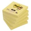 3M Repositionable Notes Post-it Notes Recycled 76 X 76mm Canary Yellow 654-1Y