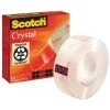 Scotch Crystal Tape 19mm X 33m 600 2 Scotch Crystal Tape 19mm X 33m 600