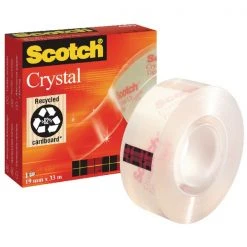 Scotch Crystal Tape 19mm X 33m 600