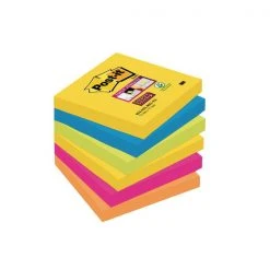 3M Post-it Super Sticky 76x76mm Rio 654-6SS-RIO-EU
